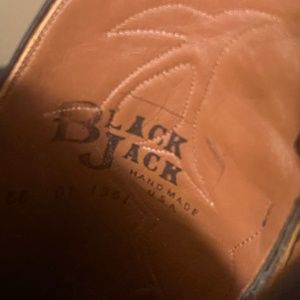 Blackjack Boots Natural Alligator Tail 